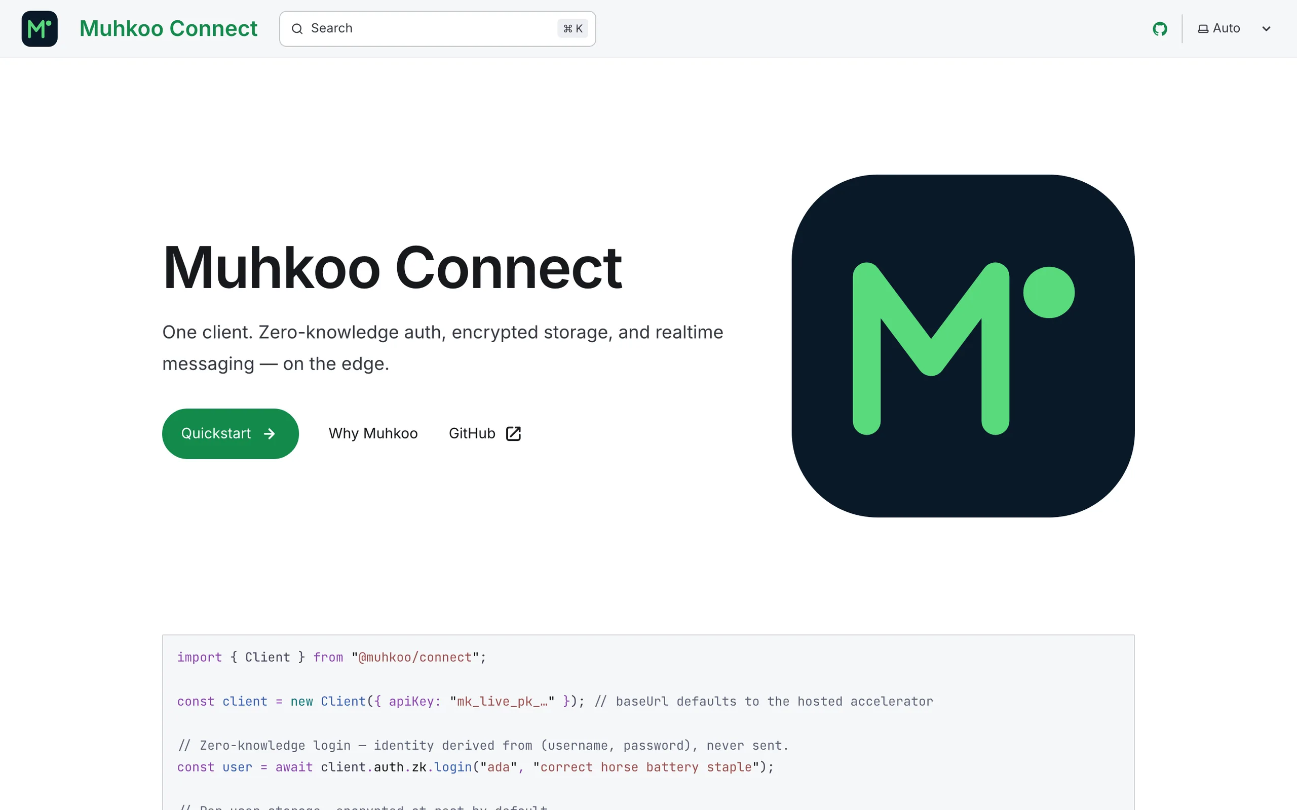 The Muhkoo SDK documentation site